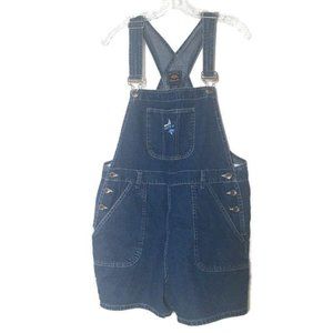 Route 66 Denim Overalls Shorts Spring Summer L EUC